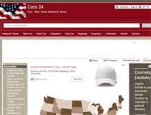 Tablet Screenshot of cars24.cc